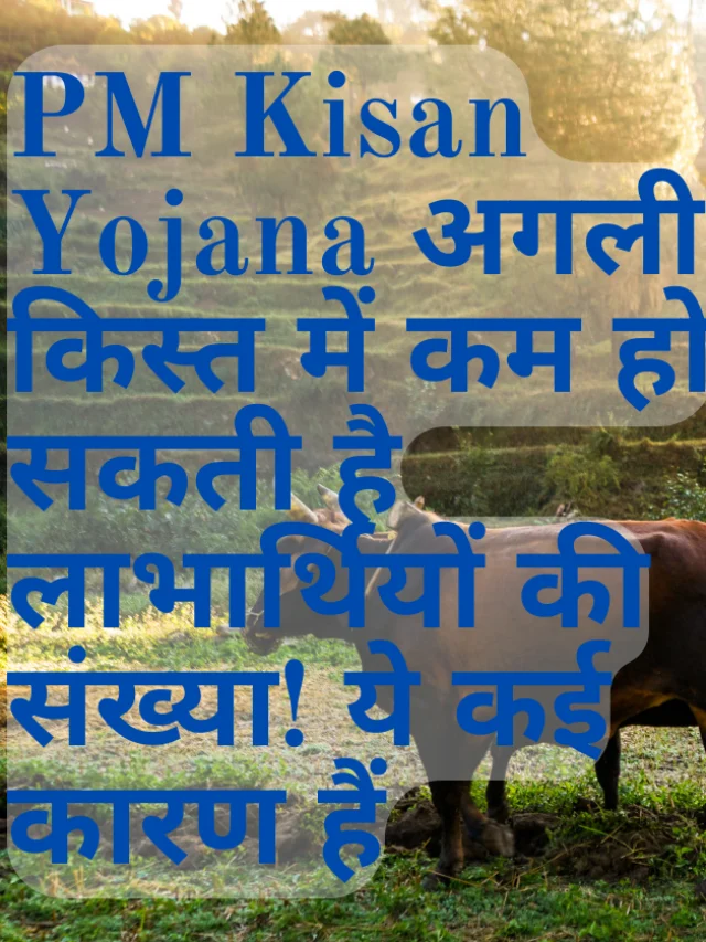 PM Kisan Yojana अगली किस्त में कम हो सकती है लाभार्थियों की संख्या