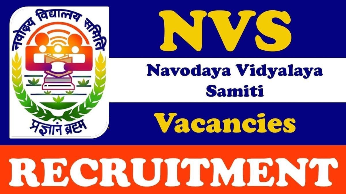 NTA NVS Recruitment 2024