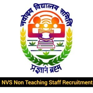 NTA NVS Recruitment 2024 