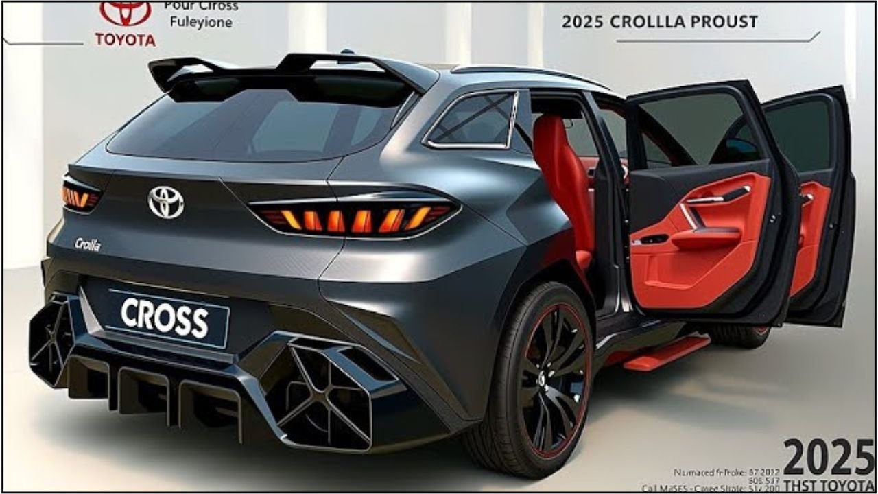 Toyota New Corolla Cross 2025 SUV Launch Coming Again, Premium Look, Affordable Price & Powerful Performance
