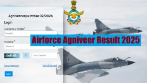 Airforce Agniveer Result 2025