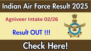 Airforce Agniveer Result 2025