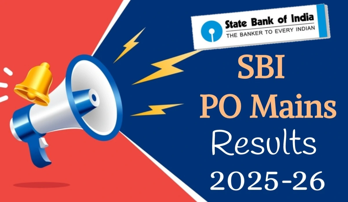 SBI PO Mains Result 2025