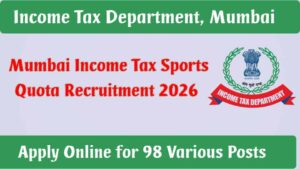 Income Tax Dept Mumbai Sports