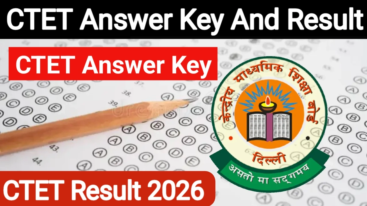 CBSE CTET Answer Key 2026