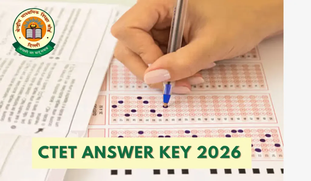 CBSE CTET Answer Key 2026