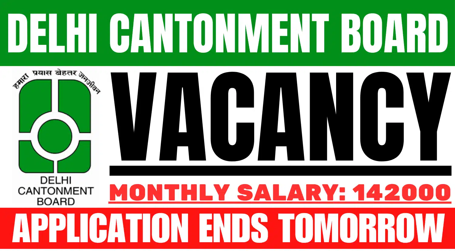Delhi Cantt Board Vacancy 2026