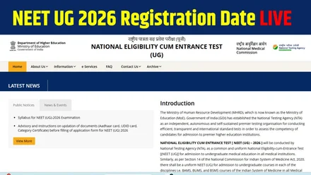 NEET UG 2026 Application Form